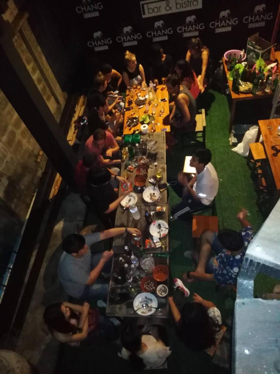 Chang Bed And Bar Hostel Surat Thani Exterior foto