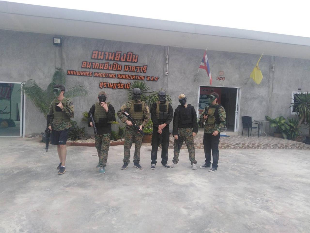 Chang Bed And Bar Hostel Surat Thani Exterior foto